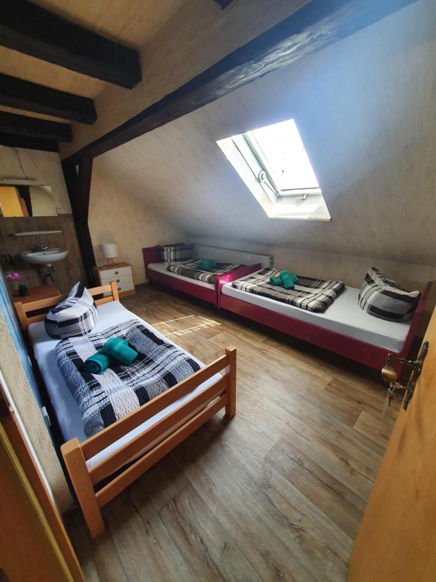 Gaestehaus Weisses Lamm - Monteurzimmer Nordhalben Exteriér fotografie